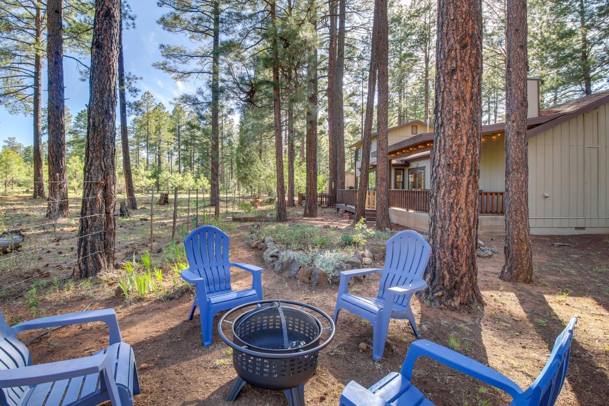 Indian Pine Peaceful Pinetop Cabin With Deck And Fire Pit! 빌라 외부 사진