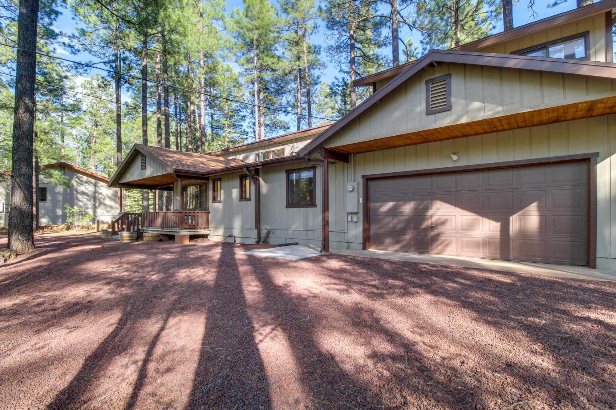 Indian Pine Peaceful Pinetop Cabin With Deck And Fire Pit! 빌라 외부 사진